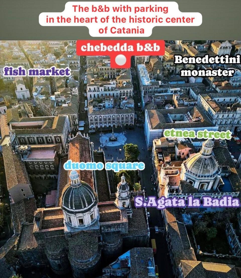 Chebedda B&B Катанія Екстер'єр фото